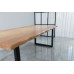 Solid Wooden Dining Table With Metal Box Frame- Industrial Design - 1.5m / 1.8m / 2m Seats 4-8 persons